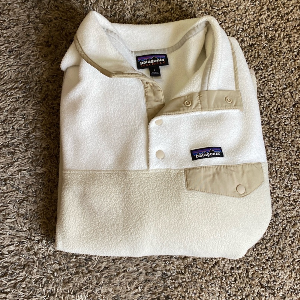 Patagonia Synchilla Button Up Fleece Jacket